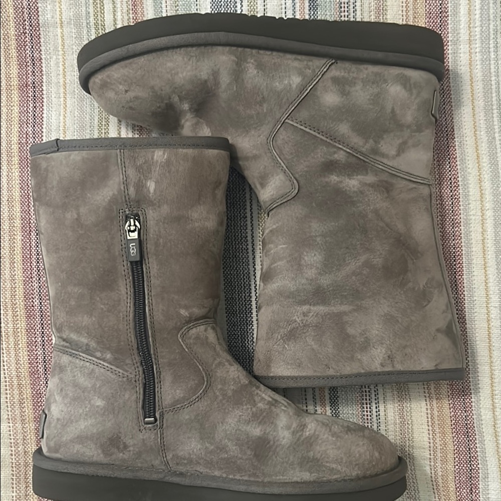 UGG Gray Winter Boots